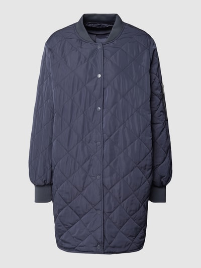 Vero Moda Outdoor Gewatteerd jack met drukknoopsluiting, model 'MUNDINA' Donkerblauw - 2