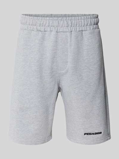 Pegador Sweatshorts mit elastischem Bund Mittelgrau Melange 2