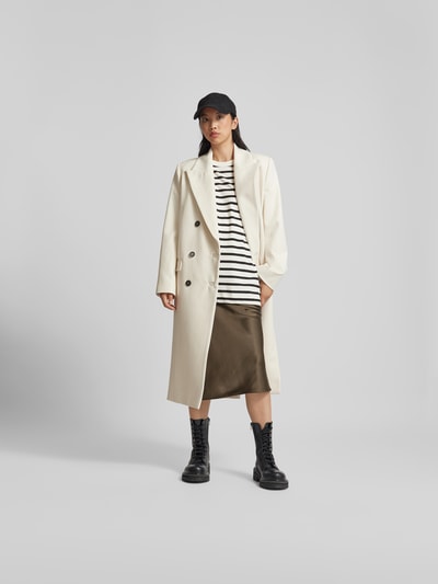 BAUM & PFERDGARTEN Oversized Pullover in Strick-Optik Ecru 1