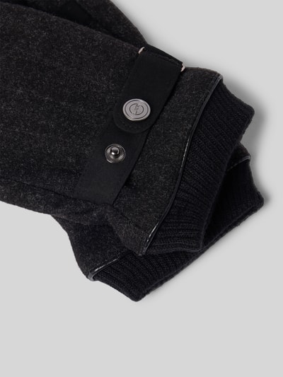 EEM Rękawiczki z prążkowanym wykończeniem Antracytowy 2