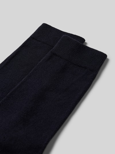 s.Oliver RED LABEL Podkolanówki z mieszanki bawełny w zestawie 2 szt. Ciemnoniebieski 2