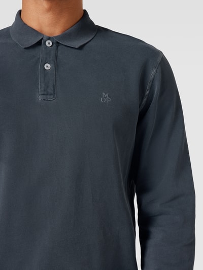 Marc O'Polo Poloshirt aus Bio-Baumwolle Marine 3