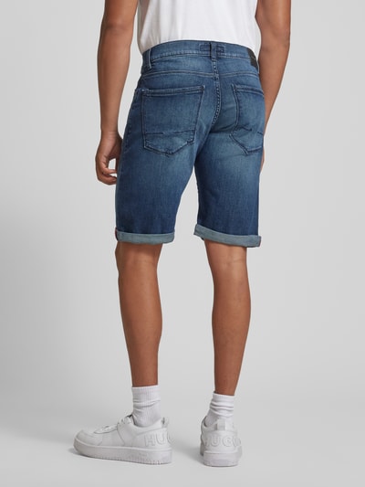 Pierre Cardin Jeansshorts mit Eingrifftaschen Modell 'Lyon' Dunkelblau 5