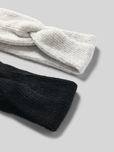 Pieces Opaska w zestawie 2 szt. Model ‘BENILLA’ Jasnoszary 2