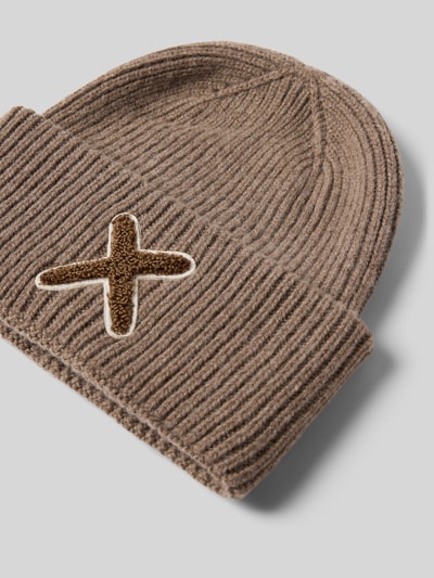 Unio Beanie mit Kaschmir-Anteil Taupe 2
