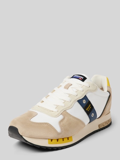 Blauer USA Sneakers met vetersluiting, model 'QUEENS' Wit - 1