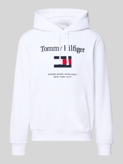 Tommy Hilfiger Regular fit hoodie van katoenmix Wit - 2