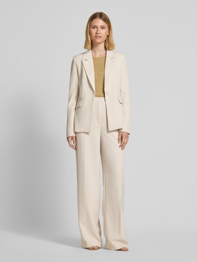 GUIDO MARIA KRETSCHMER WOMAN Stoffen broek met paspelzakken, model 'JANA' Beige - 1