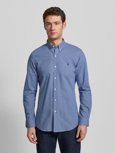 Polo Ralph Lauren Slim Fit Freizeithemd aus Baumwoll-Mix Blau 4