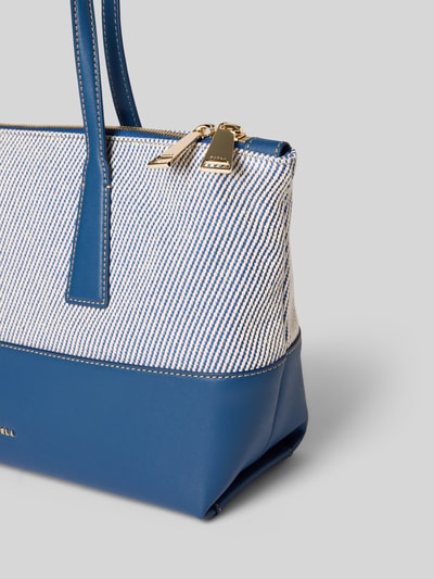 FURLA Shopper mit Label-Detail Modell 'OLIVIA' Jeansblau 3