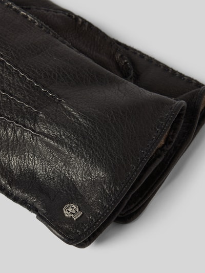 Roeckl Handschuhe mit Label-Detail BLACK 2