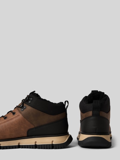 bugatti Boots mit Schnürung Modell 'Samper' Cognac 2