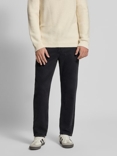 Marc O'Polo Denim Tapered fit jeans van puur katoen, model 'RUNNE' Donkergrijs - 4