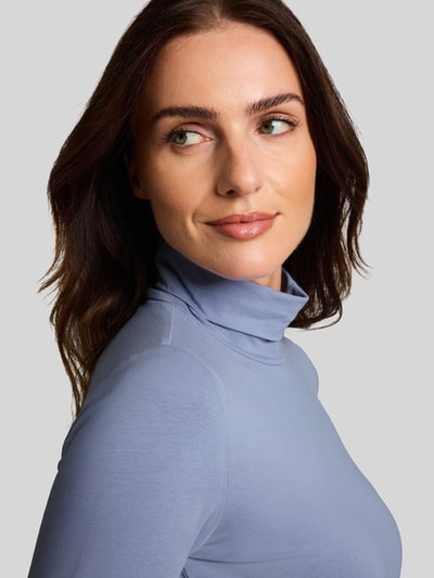 Tom Tailor Langarmshirt mit Rollkragen Hellblau 3