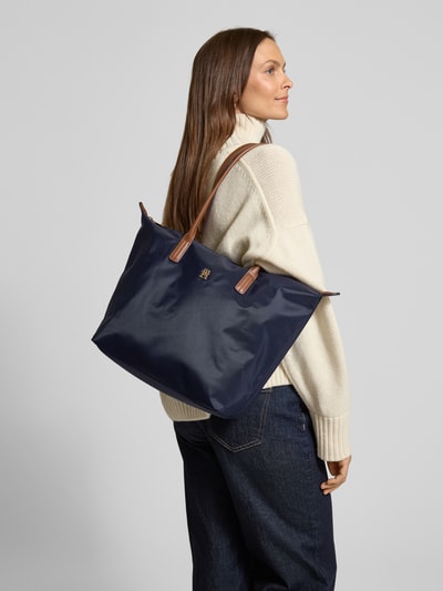 Tommy Hilfiger Shopper met labelapplicatie Marineblauw - 1
