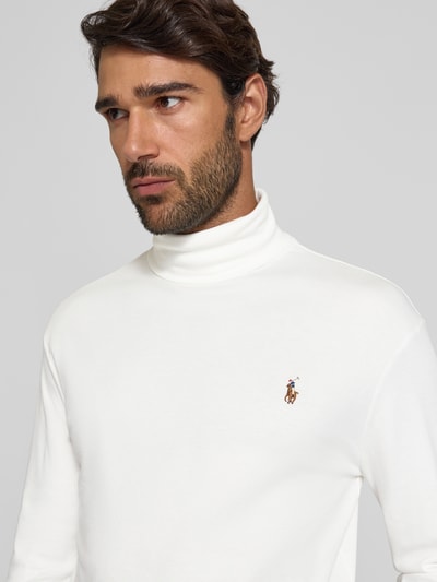 Polo Ralph Lauren Longsleeve mit Rollkragen Weiss 3
