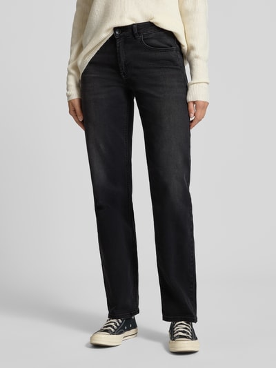 Only Wide Leg Jeans aus Baumwoll-Mix Modell 'BLUSH' Black 4