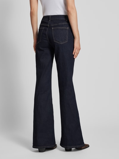 Mango Flared Jeans mit 5-Pocket-Design Modell 'VIOLETA' Dunkelblau 5