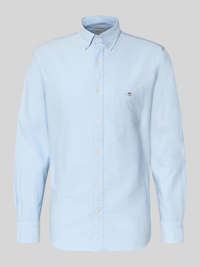 GANT Koszula casualowa o kroju regular fit z kieszenią na piersi model ‘OXFORD’ Jasnoniebieski 2