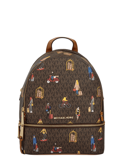 MICHAEL Michael Kors Rucksack mit Multimedia-Fach Modell 'Rhea'  Dunkelbraun 1