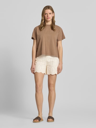 ONLY Regular Fit Shorts aus reiner Baumwolle Modell 'ELSA' Offwhite 1