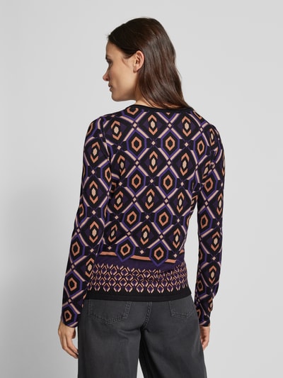 Betty Barclay Pullover aus Viskose-Mix mit Rundhalsausschnitt Lila 5