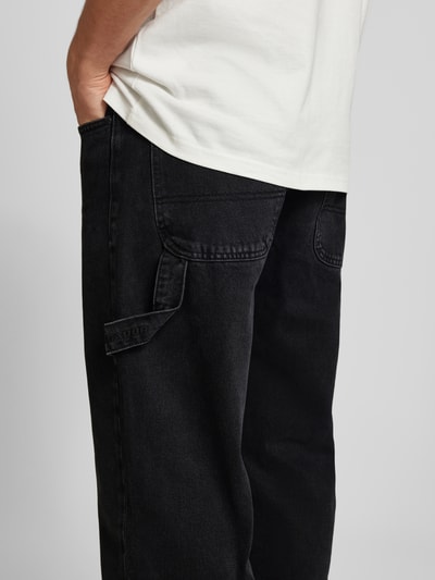 Pegador Baggy fit jeans in 5-pocketmodel, model 'DAULE' Zwart - 3