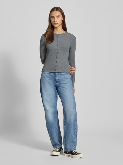 Levi's® Kurtka z dzianiny z okrągłym dekoltem model ‘RORY’ Średnioszary 1