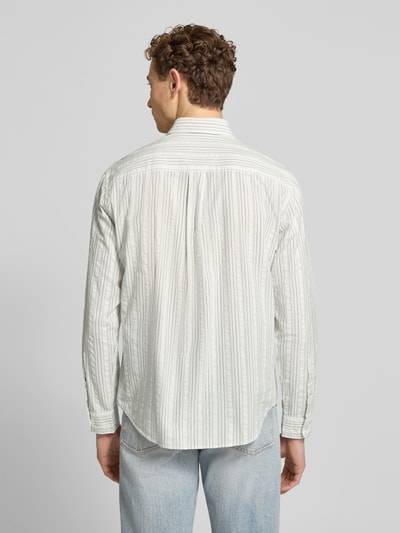 Selected Homme regular fit vrijetijdsoverhemd van puur katoen model 'FREDDIE' Offwhite - 5