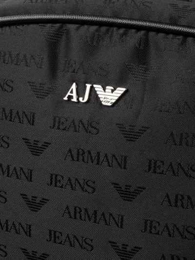 Armani Jeans Rucksack mit Logo Muster black online kaufen