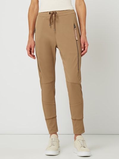 MAC Joggingbroek met ritszakken, model 'Future 2.0' Cognac - 4