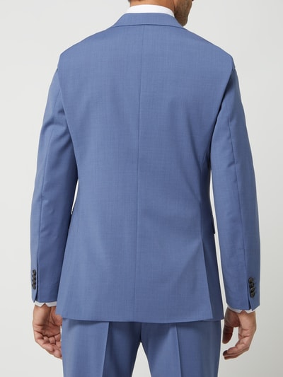 Tiger Of Sweden Slim fit 2-knoops colbert van wol, model 'Jarl' Blauw - 6