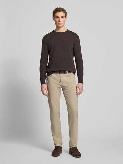 MCNEAL Slim Fit Jeans mit 5-Pocket-Design Ecru 1