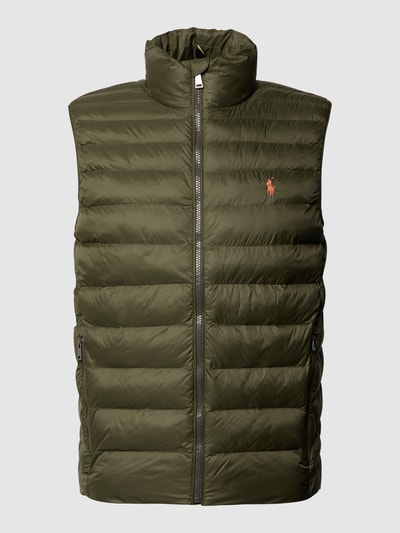 Polo Ralph Lauren Bodywarmer met labelstitching Olijfgroen - 2