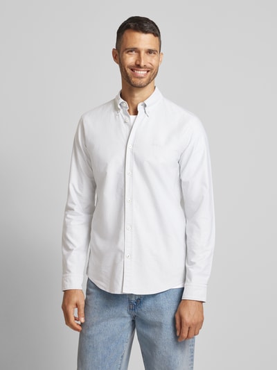 BOSS Regular Fit Freizeithemd mit Button-Down-Kragen Modell 'Roan' Mint 4