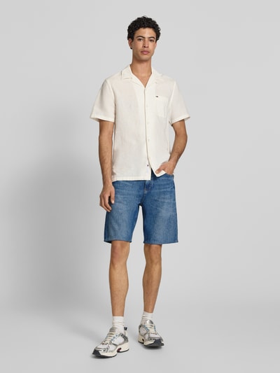 Tommy Jeans Regular Fit Jeansshorts aus reiner Baumwolle Dunkelblau 1