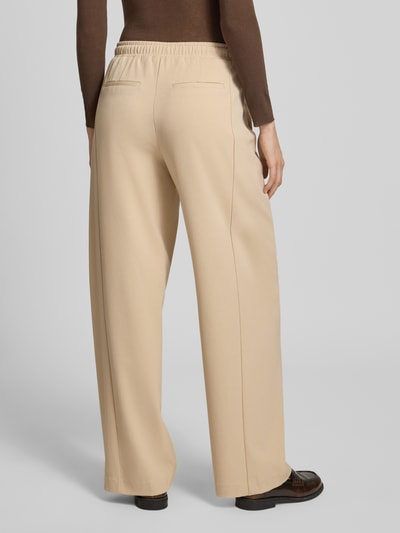 OPUS BROEK met elastische band Model 'Melane flow' Lichtbruin - 5