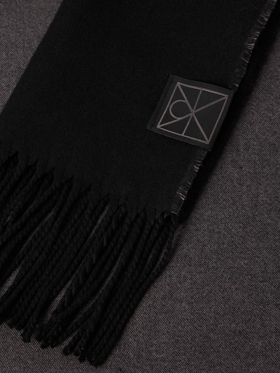 CK Calvin Klein Schal mit Label-Detail Black 2