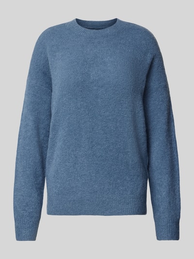 MSCH Copenhagen Strickpullover mit Rundhalsausschnitt Modell 'Festina' Rauchblau 2