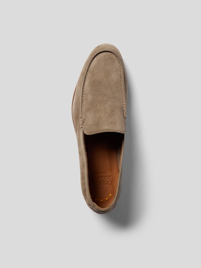 Doucal's Loafer aus Veloursleder Schlamm 4