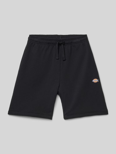 Dickies Regular Fit Sweatshorts mit Label-Print Modell 'MAPLETON' Black 1