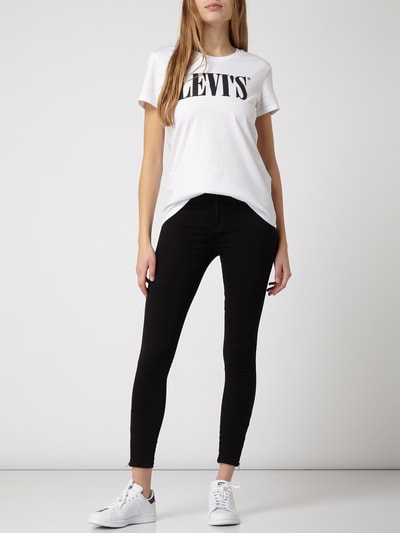 Levi's® T-Shirt aus Baumwolle mit Logo-Print  Offwhite 1