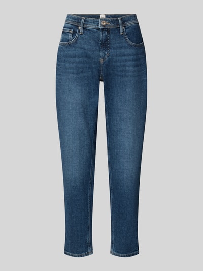 Produktfoto, Barrel Jeans aus Baumwoll-Mix Modell 'MILEY' von Brax, blaue Denim-Optik, klassische 5-Pocket-Form, Damen Barrel Jeans von Brax