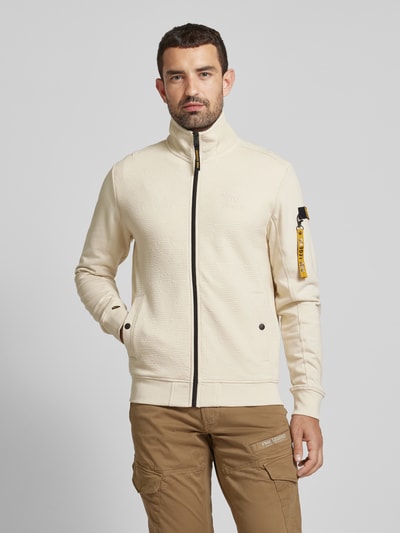 PME Legend Sweatjack met opstaande kraag Offwhite - 4