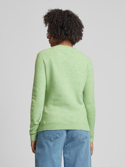 Vero Moda Gebreide pullover met lange mouwen, model 'DOFFY' Lichtgroen - 5