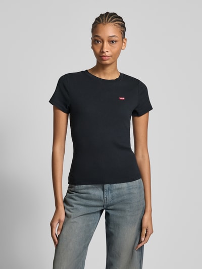 Levi's® T-Shirt mit Label-Patch Modell 'Cavia' Black 4