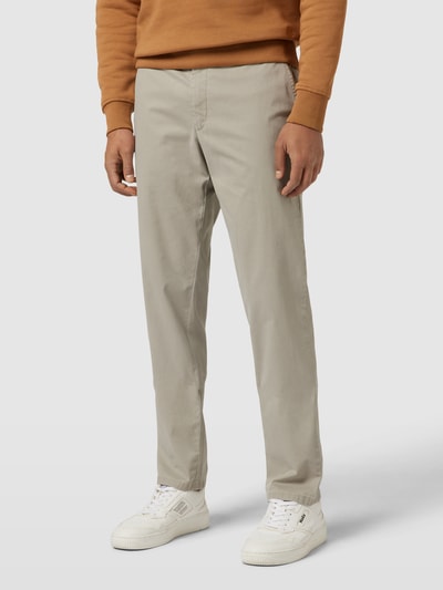 Mmx Spodnie w jednolitym kolorze model ‘LUPUS’ Beżowy 4