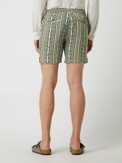 Redefined Rebel Shorts aus Viskose Modell 'Elian' Olivgrün 5