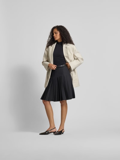 Juvia Slim Fit T-Shirt mit Rollkragen Black 1