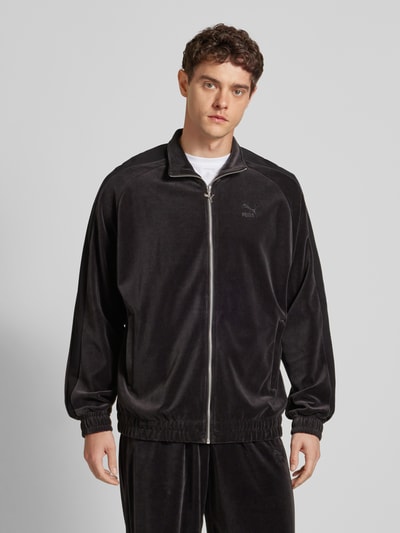 PUMA PERFORMANCE Oversized Sweatjacke mit Stehkragen Black 4